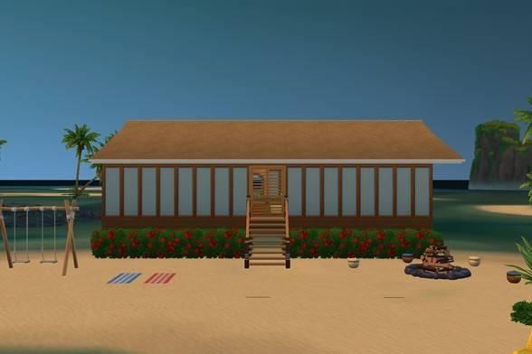 I just shared the Little Piece of Paradise Lot on #TheSims4 Gallery!