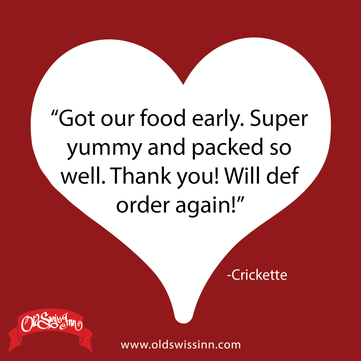 oldswissinn's tweet photo. So important to make sure our food is well-packed and delivered on time, as well as yummy! Our regular patrons appreciate the effort we take in these areas. #delivery https://t.co/YOCzcdUkir