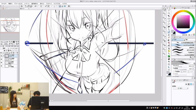 お絵かき講座パルミー 上級テクニックを学びたい方へ 実践 魚眼パース作画講座 がありますよ 場面を魅力的かつ迫力をもって表現できる魚眼パースを ぐれーともす先生による解説でマスターしちゃいましょう W ｽﾞﾝ T Co Numrtznr8r