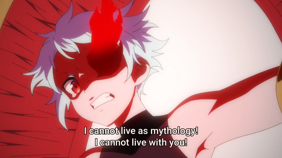 IronMawO's tweet photo. Yeah, from last couples episode I was getting the sense that outcome of this fight wasn't actually as important to Odin than fact it was happening at all. Beyond being blood related the thing that made him attached to Claudia was that until a point #sigrdrifa https://t.co/AsuzQbSVuz