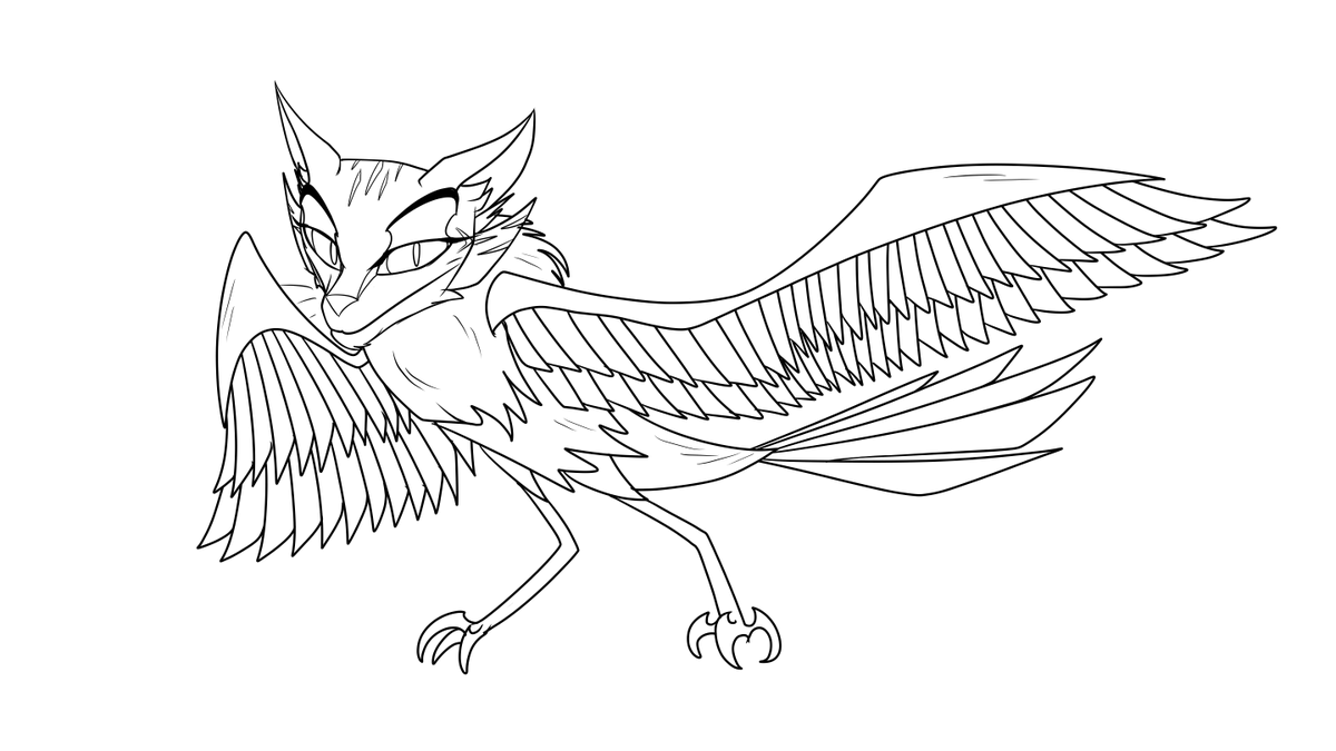 BattaliaSCP's tweet photo. I doodled Dio's chimera thing in my style because he's (probably) a good boy https://t.co/Cy6LOtug9H