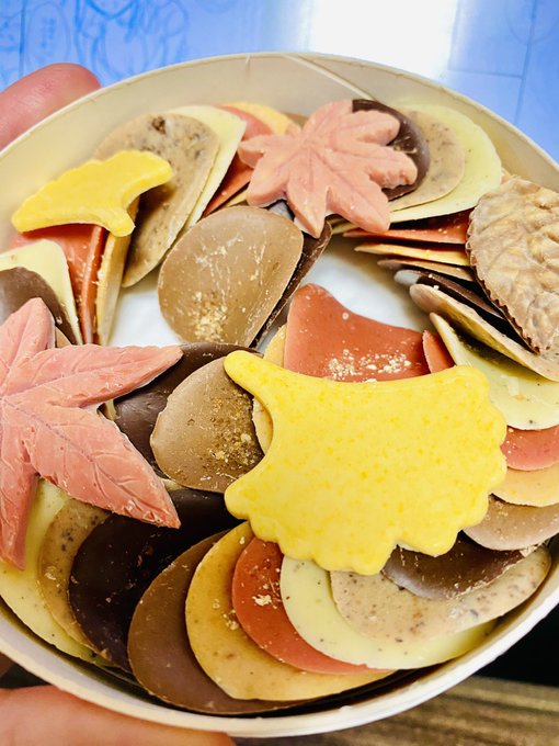 お腹すいたから貰い物のチョコ開けたらめっちゃ季節をはずしてしまった!!

冷蔵庫で寝かせすぎました…😢 