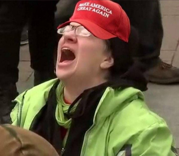 <a href="/bbrown7008/">The Patriot Party 🇺🇸 The Right Thinker</a> <a href="/BrandonStraka/">Brandon Straka #WalkAway</a> <a href="/realDonaldTrump/">Donald J. Trump</a> Actually….. we are having a realy jolly laugh at your expense. Meanwhile the MAGAts are more like this :