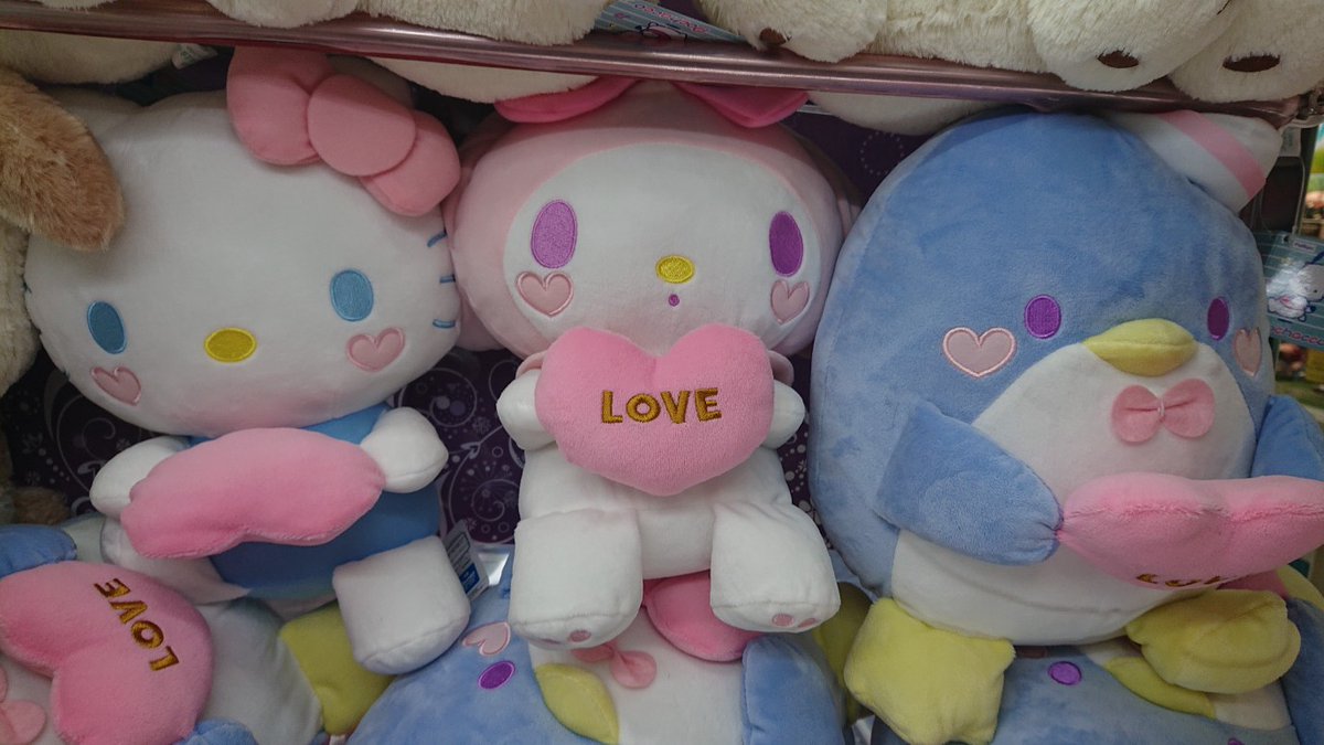 プライズ 新製品紹介 サンリオ キャラクターズloveユードールbigタイプ ポチャッコ ミルキーホワイトｂｉｇぬいぐるみ 12 28 郡山駅前のゲームセンター アミューズメント タイトーｆステーション ぐるっと郡山