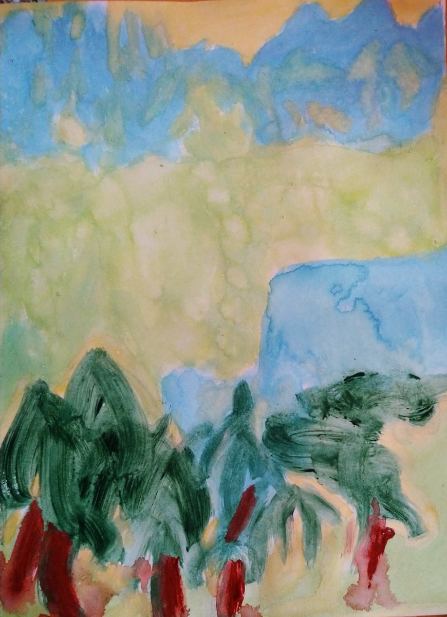 artispolitical's tweet image. Arbres sous la pluie, inspirés par Twombley, encre, acryliques aquarelle #HasanJafri #art #arte #painting #artwork #peinture #pittura #pintura #artecontemporain #ContemporaryArt #ArtistOnTwitter #artispolitical
