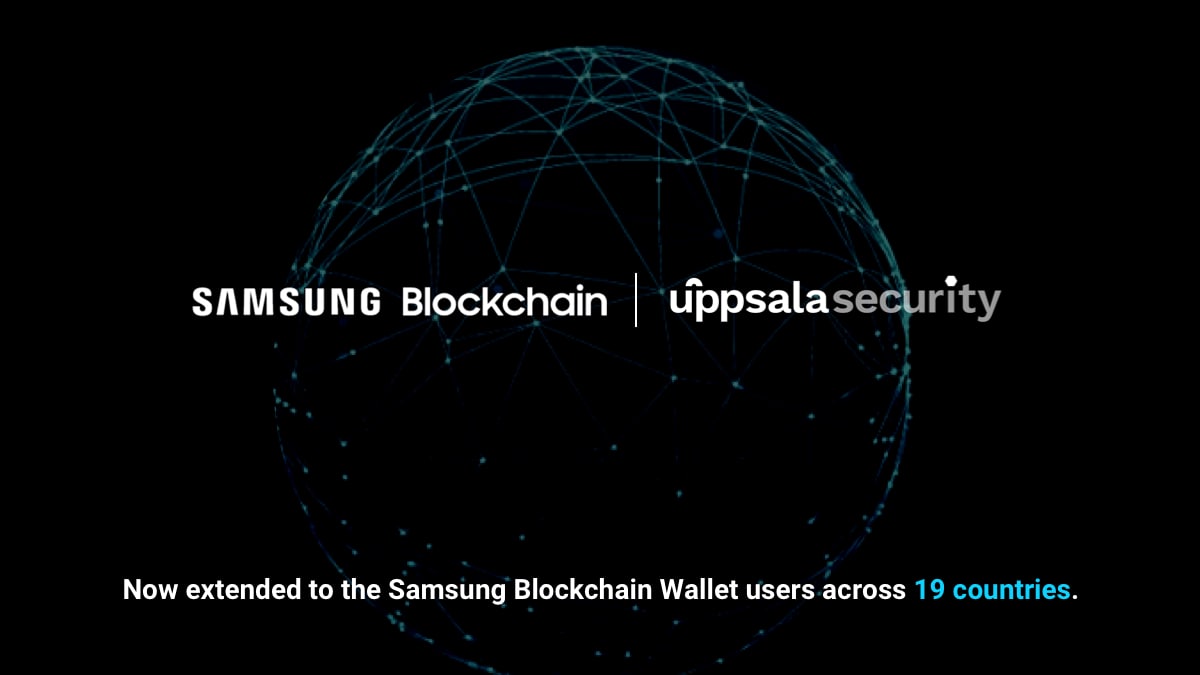 ICYMI: The 24/7 internet of money requires 24/7 #cybersecurity solutions!

🌍 Users of the #Samsung #Blockchain Wallet from 17 more countries are now able to benefit from Uppsala Security's powerful integrated #AML #security service! 

👉 More here: bit.ly/3rvaGsl $UPP