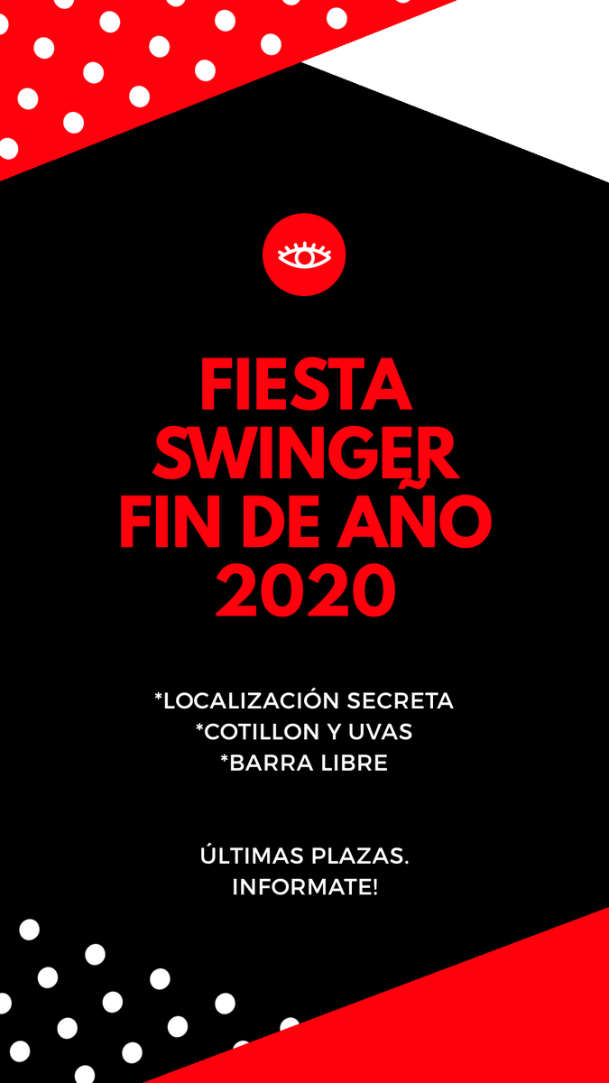 somaswingle's tweet photo. Ultimas plazas libres para #parejas #chicos y #chicas FIESTA FIN DE AÑO #swinger 2020. Informate hoy! https://t.co/pnS9QTu57J