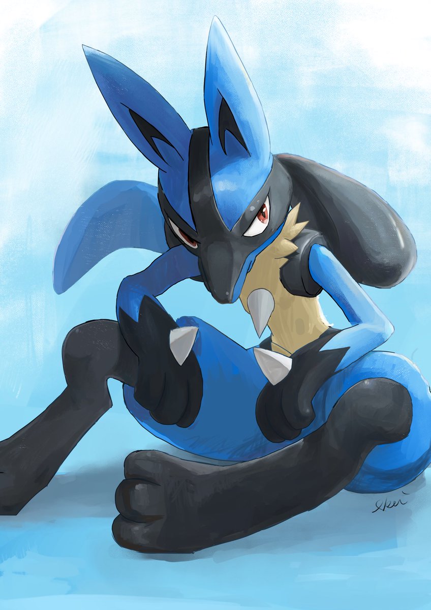 ル カ リ オ Lucario 来 年 も 描 く. pic.twitter.com/LAU3DVSEMF. 