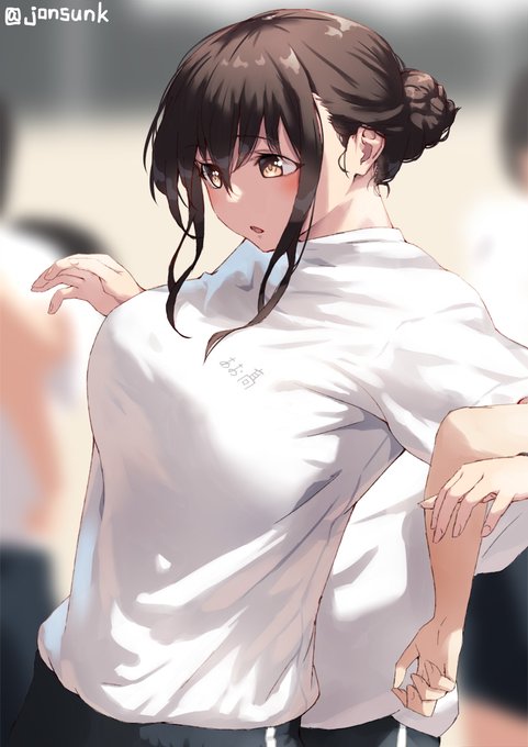 相方に不意をつかれた子 