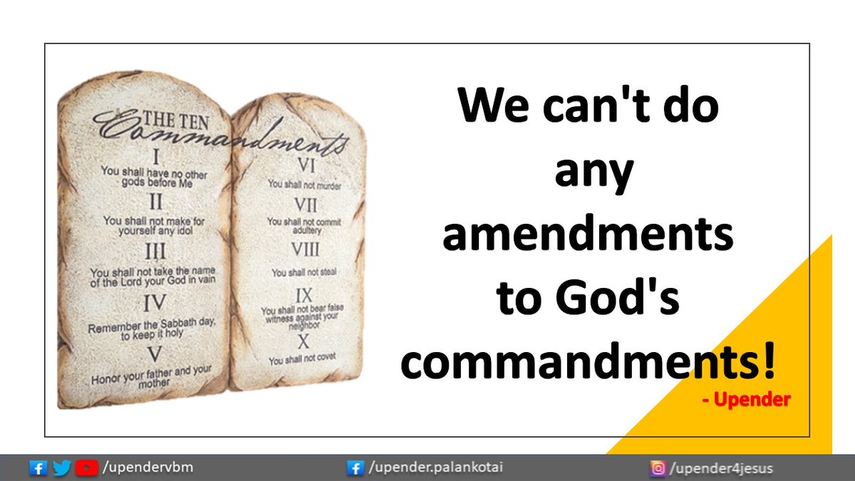 UpenderVBM's tweet photo. Deut 4:2, "You shall not add to the word which I command you, nor take from it, that you may keep the commandments of the Lord your God which I command you." How much we all need to follow this today, as we see millions amending and abandoning the Word of God for sinful reasons? https://t.co/IH8o4tC8O4