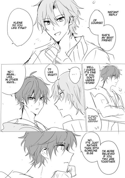 [OC] seth lowkey being emotionally dependant on Kleine/Fyna but he probably doesn't realize it himself

.. i love making him suffer ?️?️ 