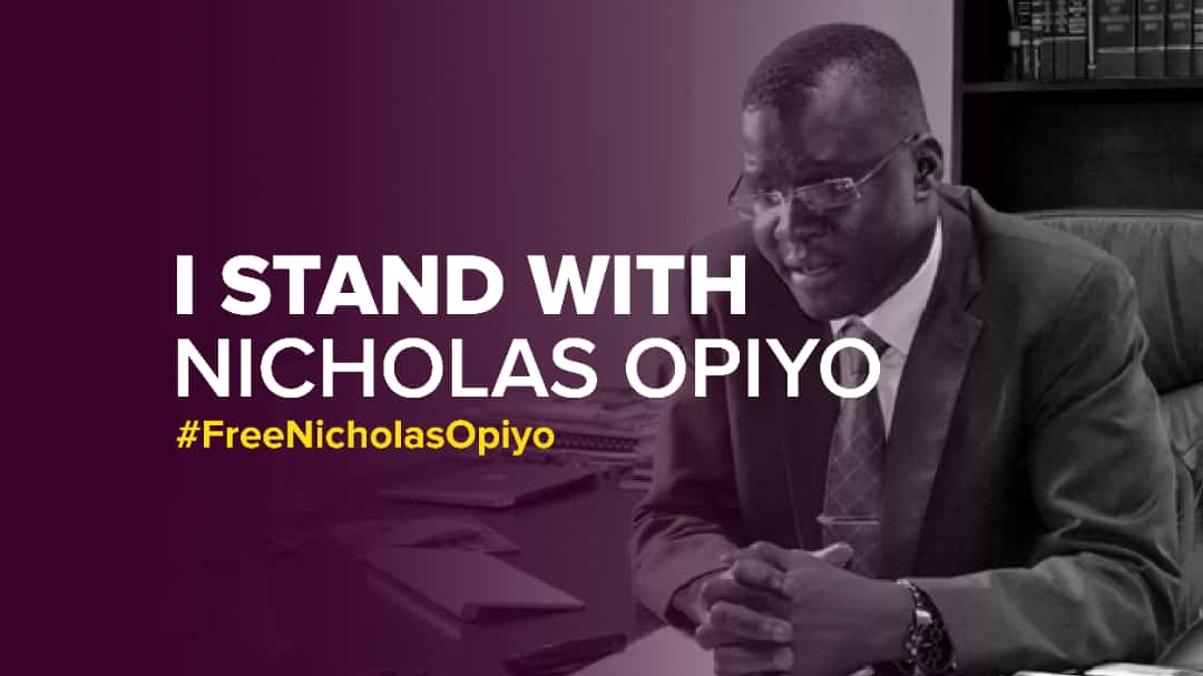 I stand with @nickopiyo #FreeNicholasOpiyo