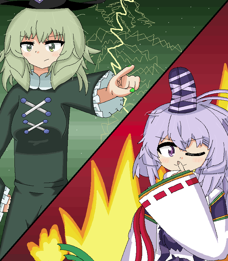 Oceanmelon Local Watermelon Returns To Drawing Touhou Content Again 東方project Touhou 蘇我屠自古 物部布都
