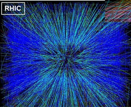 12/चित्रमा देखाइएको सुनका दूइटा नुक्लिअस(हरेकबाट ७९ वटा इलेक्ट्रोन निकालेपछी बाँकी रहेको न्युक्लिअस मात्र) लाई सीधै २००GeV/nuclean pair इनर्जीले ठोकाएर आउने परिणामको कम्प्युटर regeneration हो।२०१० अगाडीको सबैभन्दा ठुलो लगभग ३६० डिग्री डिजिटल केमराले खिचेको फोटो भन्दा फरक पर्दैन!