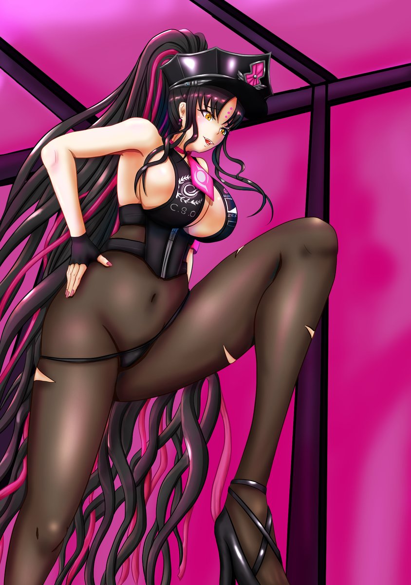 #今年の4枚
pixivのブクマ数的にはこの4枚
対魔忍に交じるキアラさん草