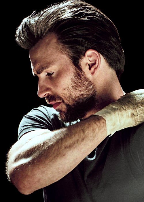 Chris Evans, who went "fuck whatever you thought your type is" back in 2014.