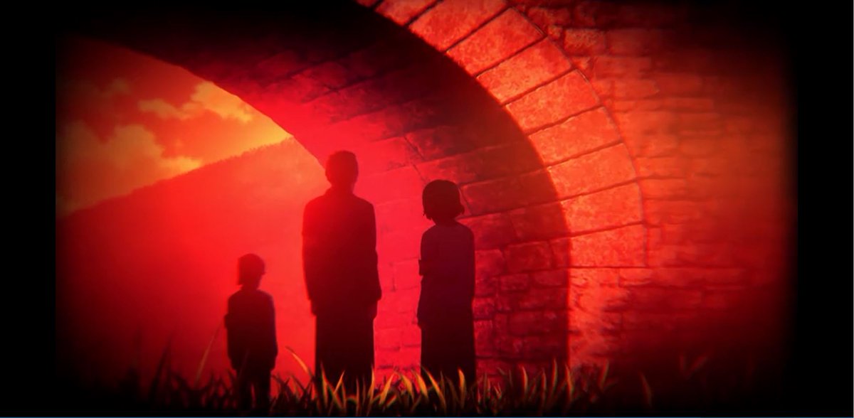 さとまみ グリシャと両親かな と思いました 死んでるフェイを見てるところ って感じがします