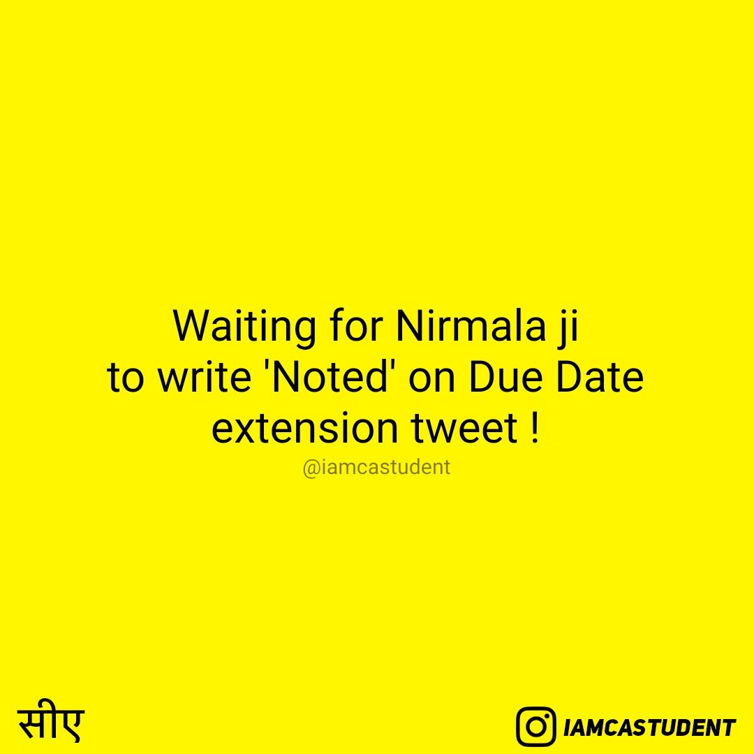 IAMCASTUD's tweet photo. #Extend_Due_Dates_Immediately 
#Extend_Due_Dates 
@dineshwadera @caamresh https://t.co/4tHwQJRJff