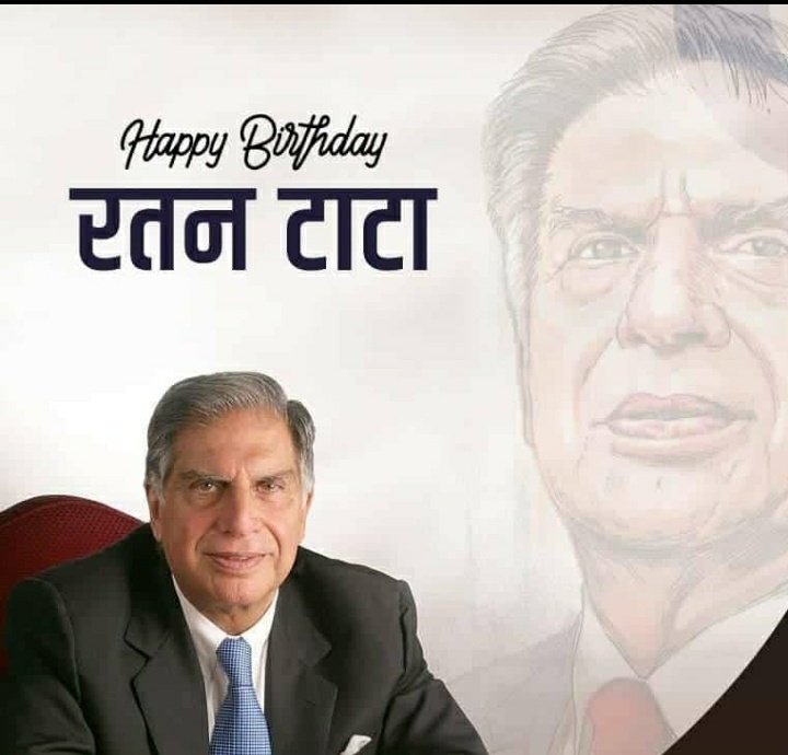 Happy birthday to Ratan tata 