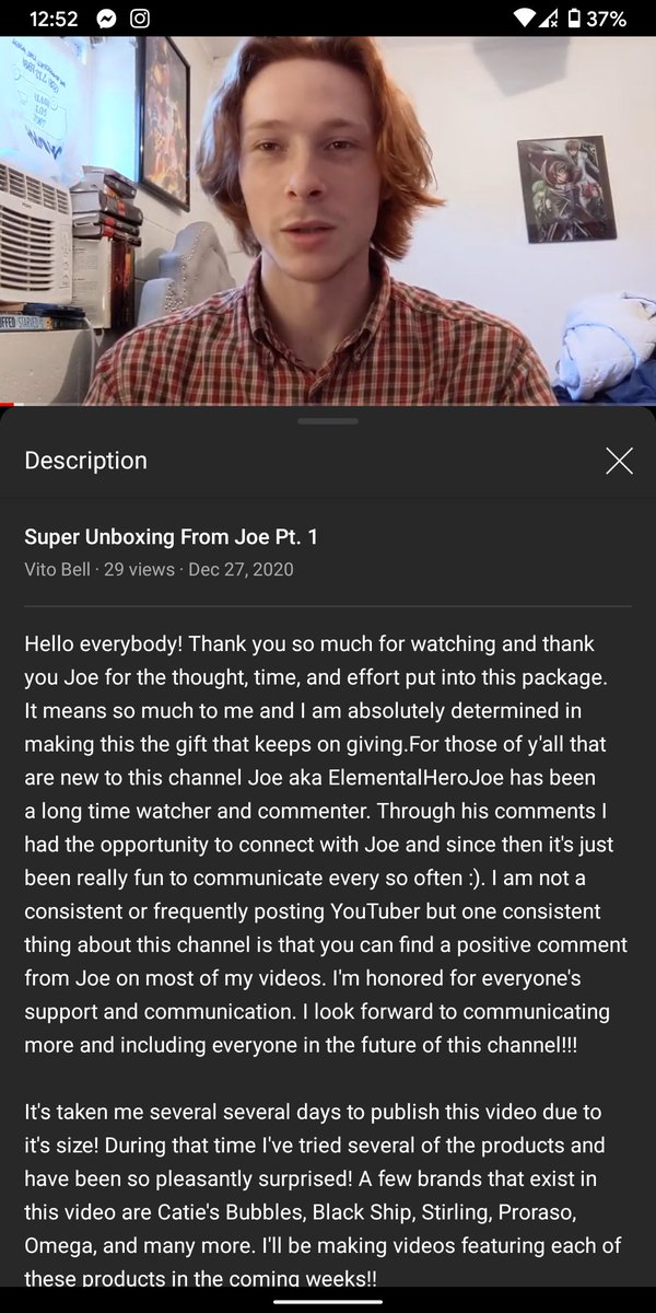 youtu.be/kuceF0HGTEE

Hey y'all! I just uploaded a new video which is actually the first of two videos where I carefully unpack an expertly wrapped package from my friend Joe! I'm grateful to have connected with him and hope to connect more with y'all!! Thanks!

#straightrazor