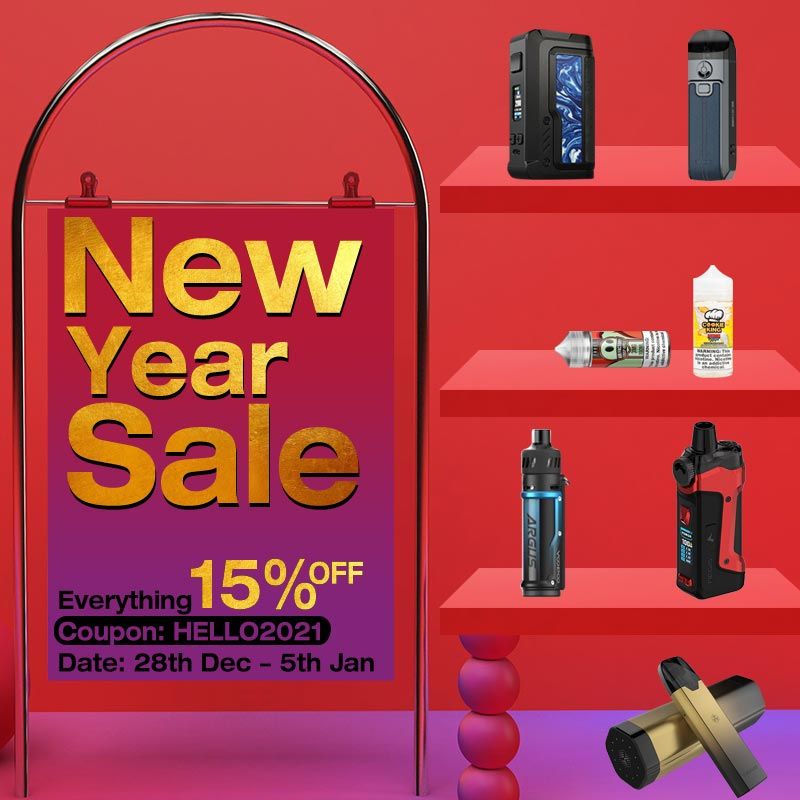 🌈🌈
Healthcabin New Year Sale 💨💨💨
👉 Sign in to Get 30% OFF
👉 15% OFF Everything
👉 Year End Super Clearance - Up to 95% OFF
..
Date: 28th Dec - 5th Jan, 2021 📅
>
More details: 👇
healthcabin.net/blog/5-new-yea…
>
#newyearsale #healthcabin #vape #vapelife #vapenation