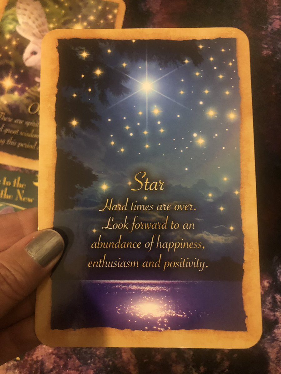 What are we walking away from: The Star. Hard times are over!!! Look forward to happiness & enthusiasm. Hardship is NOT your forever state. Hard times are NOT your divine destination. Declare your difficult days over and done!!