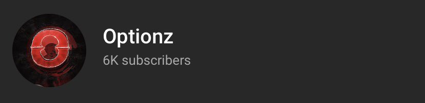 OptionzJr's tweet image. A little over a month later, I reached 6,000 subscribers! ❤️