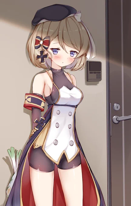 ごはん作りに来てくれるニーミちゃん
#アズールレーン #アズレン  #Z23 