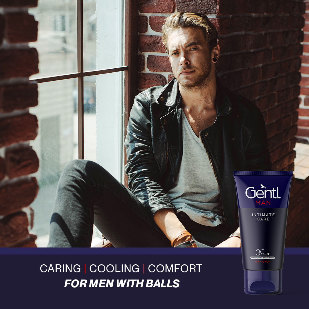 Gentl_care's tweet photo. Real men keep it smoothly shaven and fresh down under. Do you? Use Gentl man Intimate care after shaving. And no worries; this aftershave is lickable. #aftershave https://t.co/vGhMpxQsKS