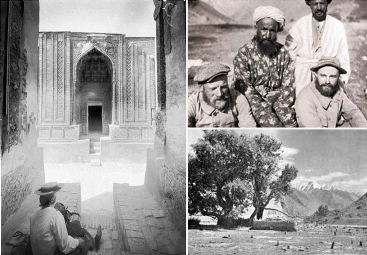 doinggeography's tweet photo. #Orientalism #PostColonialTheory Feel invited to read a reflection on a 1907 #travelogue by explorer Wilhelm #Rickmer-Rickmers to Russian #Turkestan #Uzbekistan https://t.co/DgiCmHW4PB https://t.co/GqvQouv2Cm