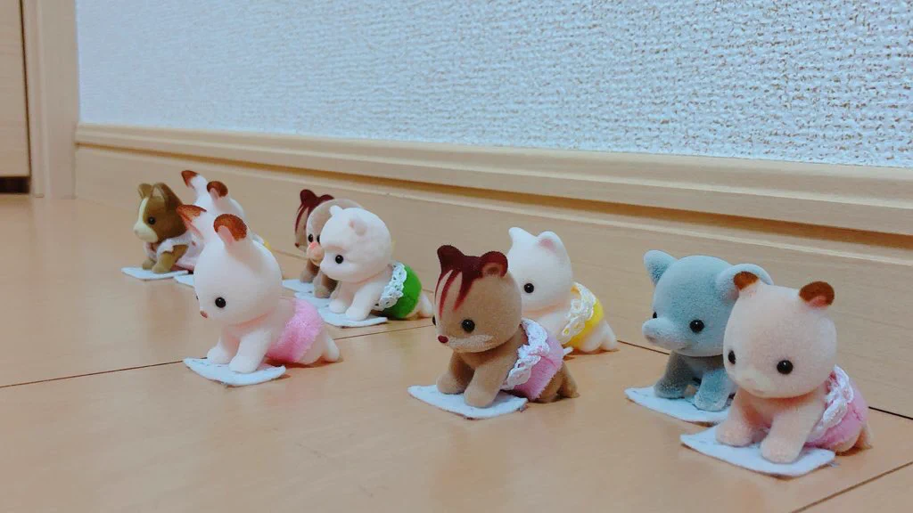 映えるシルバニアファミリー！年末みんなで大掃除‼