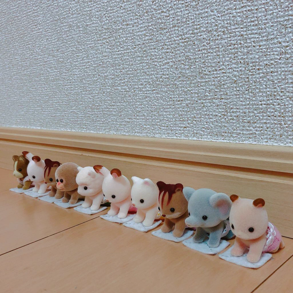 映えるシルバニアファミリー！年末みんなで大掃除‼