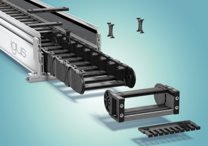 igus_indonesia's tweet photo. Kini igus® menawarkan kit lengkap energy chain baru, terdiri dari chain, trough, strain relief, separator &amp; mounting bracket. Pesan chain dgn cepat &amp; mudah untuk di rakit sendiri. Dapatkan kit lengkap energy chain Anda sekarang! https://t.co/bua8WvyRF3 
#enerychain #dragchain https://t.co/7Rw7yGCOal