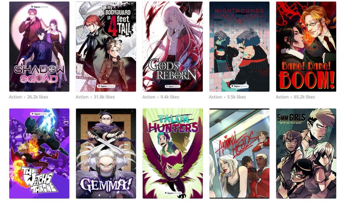 Tapas ini tempat kumpulnya para kreator komik dengan berbagai genre yang karyanya keren2. Selain komik yang bisa dibaca gratis, ada juga yang premium berbayar. Koleksinya banyak banget, puas baca seharian, deh!Link:  https://tapas.io/comics&nbsp;