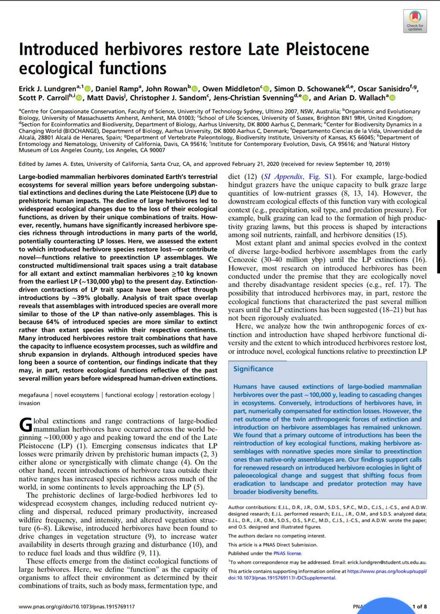 There has been some discussion on possible ecological and social advantages of the presence and growth of the hippo population in Colombia. It has been said, for example, that hippos would be supplying the ecological niche of extinct Pleistocene toxodonts.