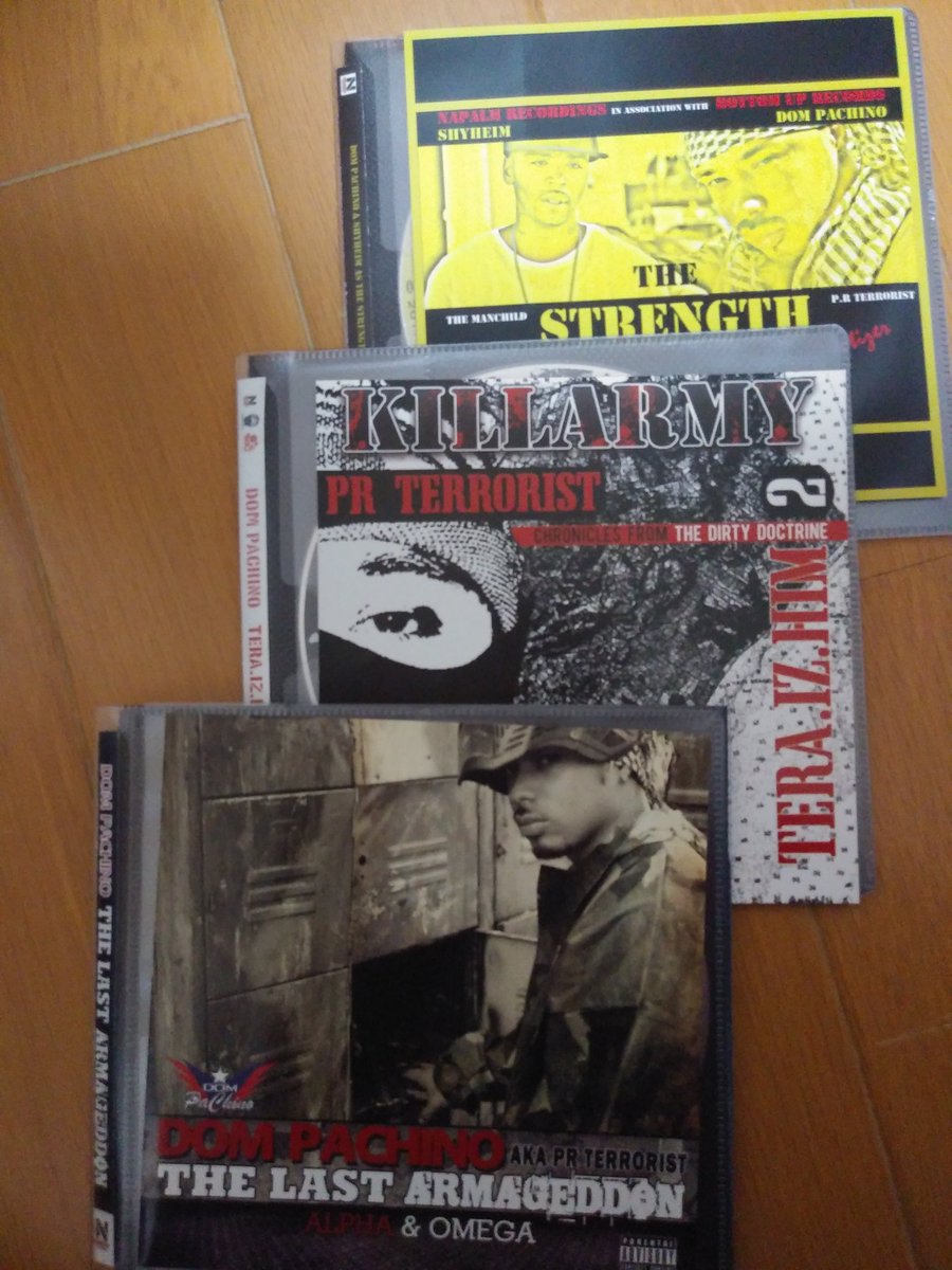 gangsta_lily's tweet photo. そしてそして
WU-TANG軍団
Killarmy所属
DOM PACHINO aka PR TERRORISTさん
THE APPETIZER
では
SHYHEIMとタッグを組んでいます
#dompachino #prterrorist
#shyheim https://t.co/0lzXMkblty