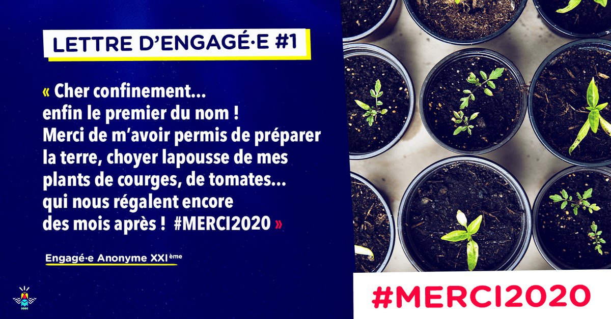 Energic_io's tweet photo. [ #LettreEngagee ✍️ ] Déjà 496 lettres postées par notre Communauté sur l'application @Energic . Vous aussi jouez le jeu ! Partagez-la votre en terminant par #MERCI2020  🌎

@IFPEB - @GroupManitou - @IESEG - @reseaualliances https://t.co/T7fkzf74iH