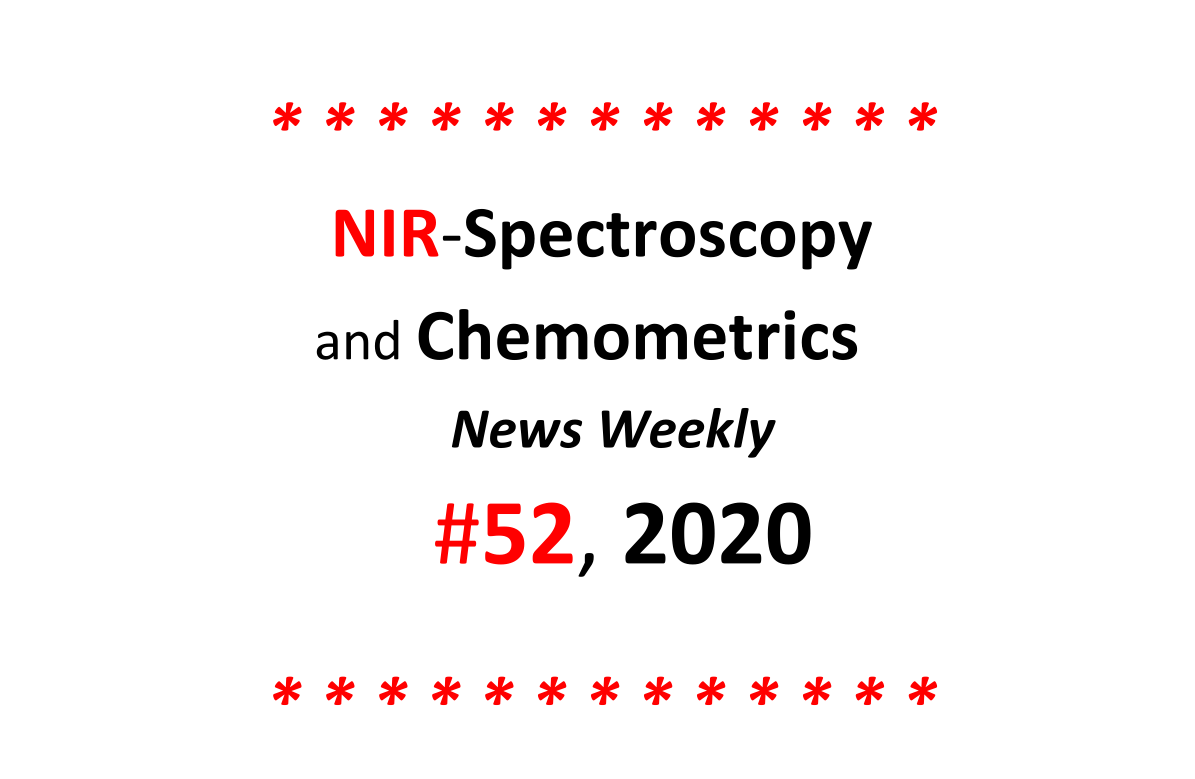 CalibModel's tweet photo. Spettroscopia e Chemiometria Weekly News #52, 2020

https://t.co/JtitjnFopM

#NIRS #NIR #Spettroscopia #MachineLearning #analisi #chimica #Spettrale #Spettrometro #Chem #IoT #Sensore #Attrezzatura #analitica #Laboratorio #analisi #prova #qualità #Analysesystem #QualityControl https://t.co/7nmJOaYloO