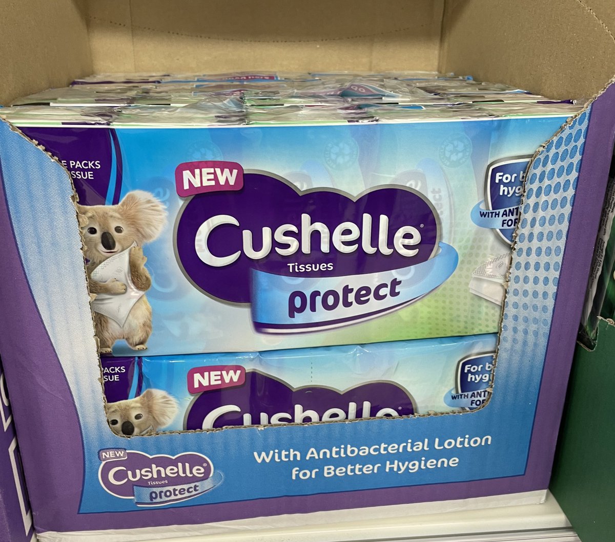 All_Things_New_'s tweet photo. Cushelle Protect! 🤧 At Tesco #cushelle #antibacterial #tissues #wellthisisnew https://t.co/rZcp3kB5vo