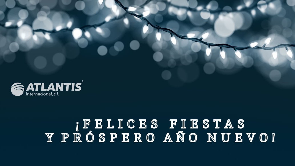 ¡La familia de Atlantis Internacional os desea unas felices fiestas y un feliz año nuevo!