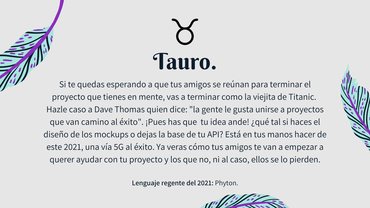 iraidamercedes7's tweet photo. #Tauro #FelizDiaDeLosInocentes #devhoroscopo https://t.co/CpixwBRqVh