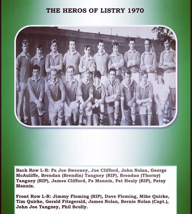Paul Kennedy If Anyone Has Difficulty Getting A Hard Back Copy Of The Listrygaa 1970 Commemorative Programme Or Has Family And Friends Abroad Send Me An Email To Listry1970 Gmail Com And
