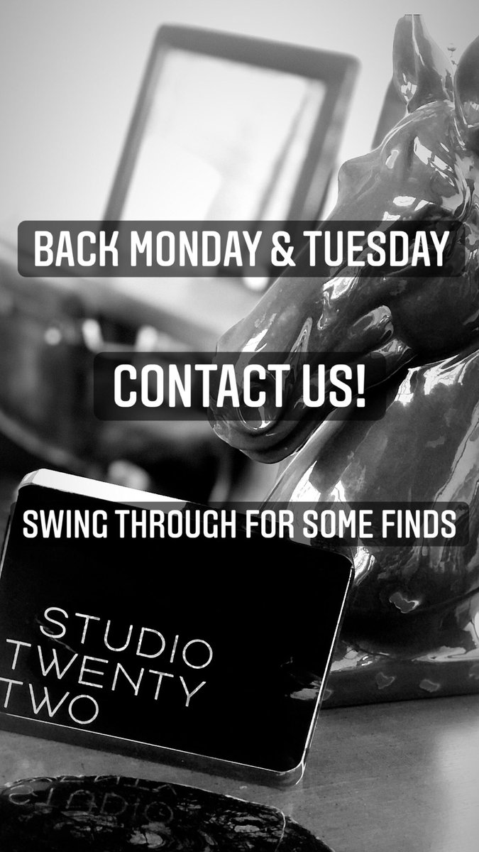 StudioTwentyTwo's tweet image. ✨Studio Liquidation Sale✨
FINAL DAYS // Priced to Sell
•
#vintagemodern #midcentury #midcenturymodern #artdeco #danishmodern #furniture #interiors #vintage #antiques #ceramics #sale #closeout #holiday #ShopSmall #SupportLocal #Boston #MA #Brimfield #holiday #liquidation