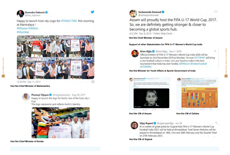 Chapter 1: Hosting vision and strategy.India use their FIFA U-17 World Cup success as the main reason why they are the next big thing in football.With a testimonial from current Chelsea player Callum Hudson-Odoi.