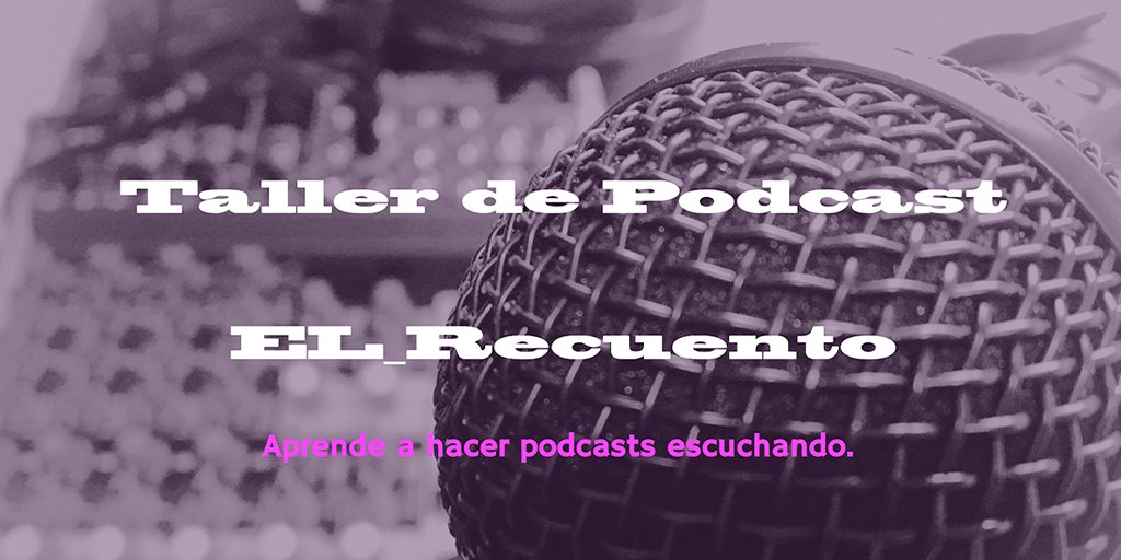 La emoción que se siente cuando empiezan a llegar los primeros alumnos al Taller de #Podcast El Recuento es ENORME. 

G R A C I A S

Un trayecto sonoro para aprender a hacer podcasts. 

quesuenelabocina.com/tallerdepodcas…