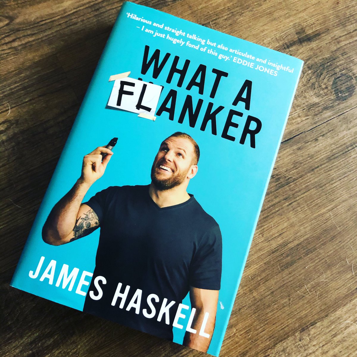 FullerDaniel's tweet photo. This has to be the funniest book I have ever read. My wife keeps asking me if I’m ok. I literally have tears streaming down my face 😂🤣
#jameshaskell
#whataflanker https://t.co/u5KImFuixe