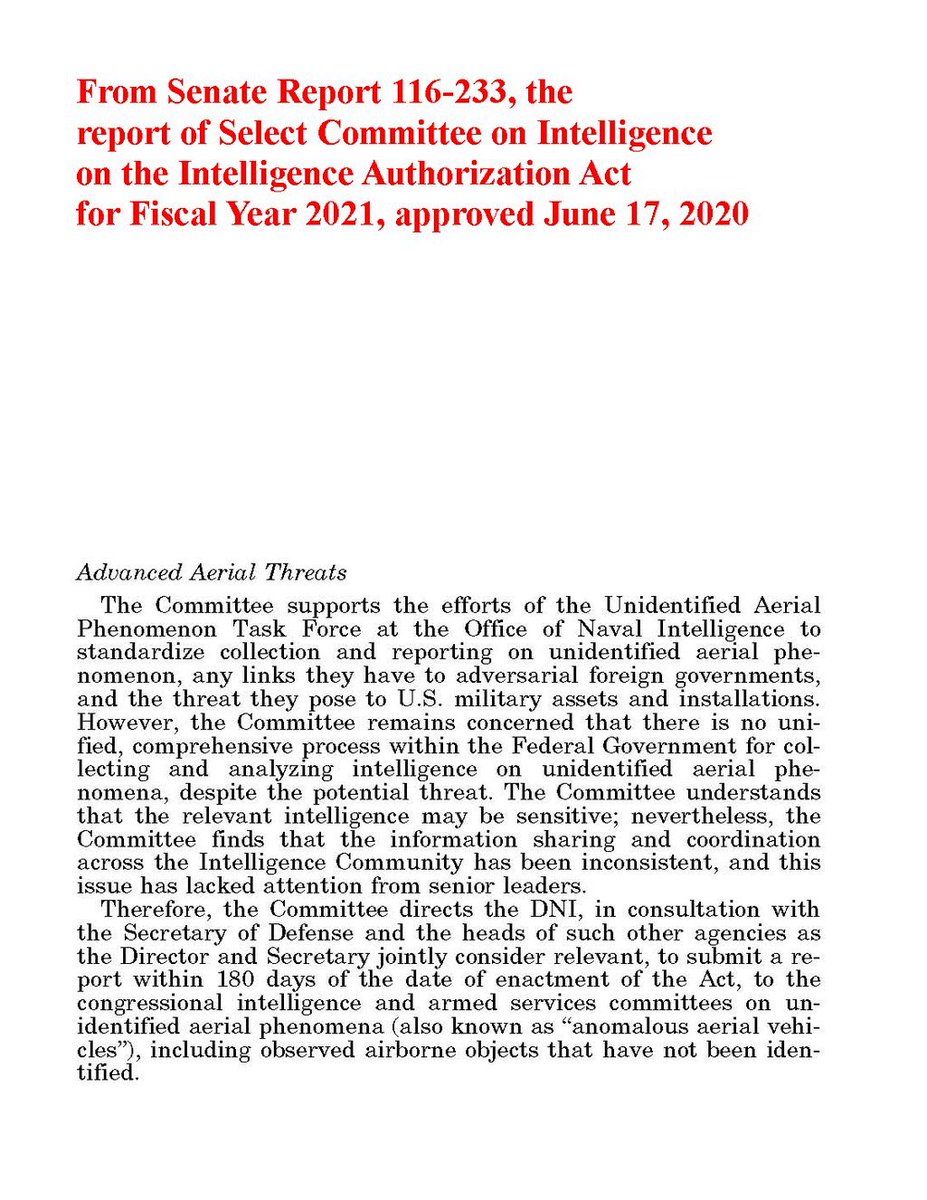 danactual's tweet image. The now signed omni contained the UAP (UFO) language from the SSCI. 🔥 The 180 countdown starts now. 2021 is going to be interesting! Huge congratulations to @LueElizondo, @ChristopherKMe4 and all involved! 

#EndUAPSecrecy #UAPTaskForce