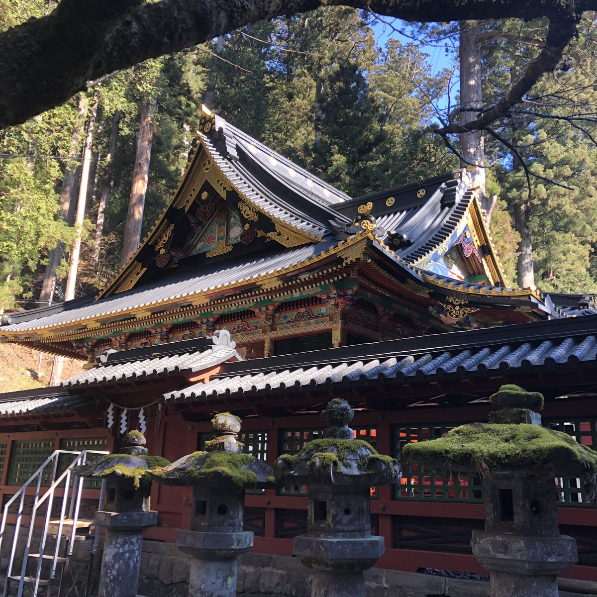 こば 日光二荒山神社へ参拝に行ってきました 御本殿大修里竣功と幸先詣の限定御朱印を頂きましたー 日光二荒山神社 御本殿大修理竣功限定御朱印 幸先詣 アマビエ 栃木県日光市