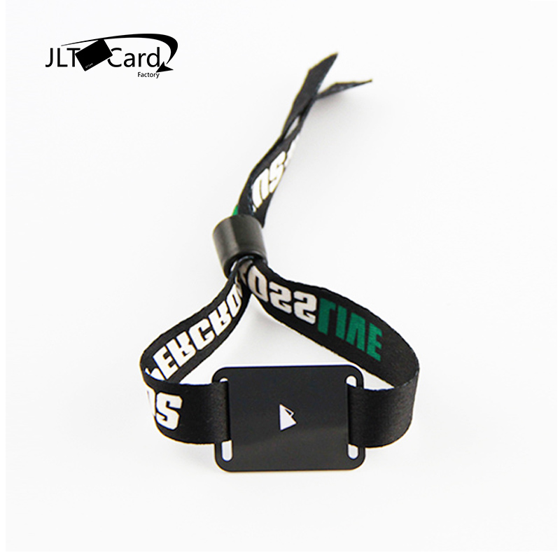 jltcard_factory's tweet image. Access control ticket festival MIFARE Ultralight rfid woven fabric event wristbands