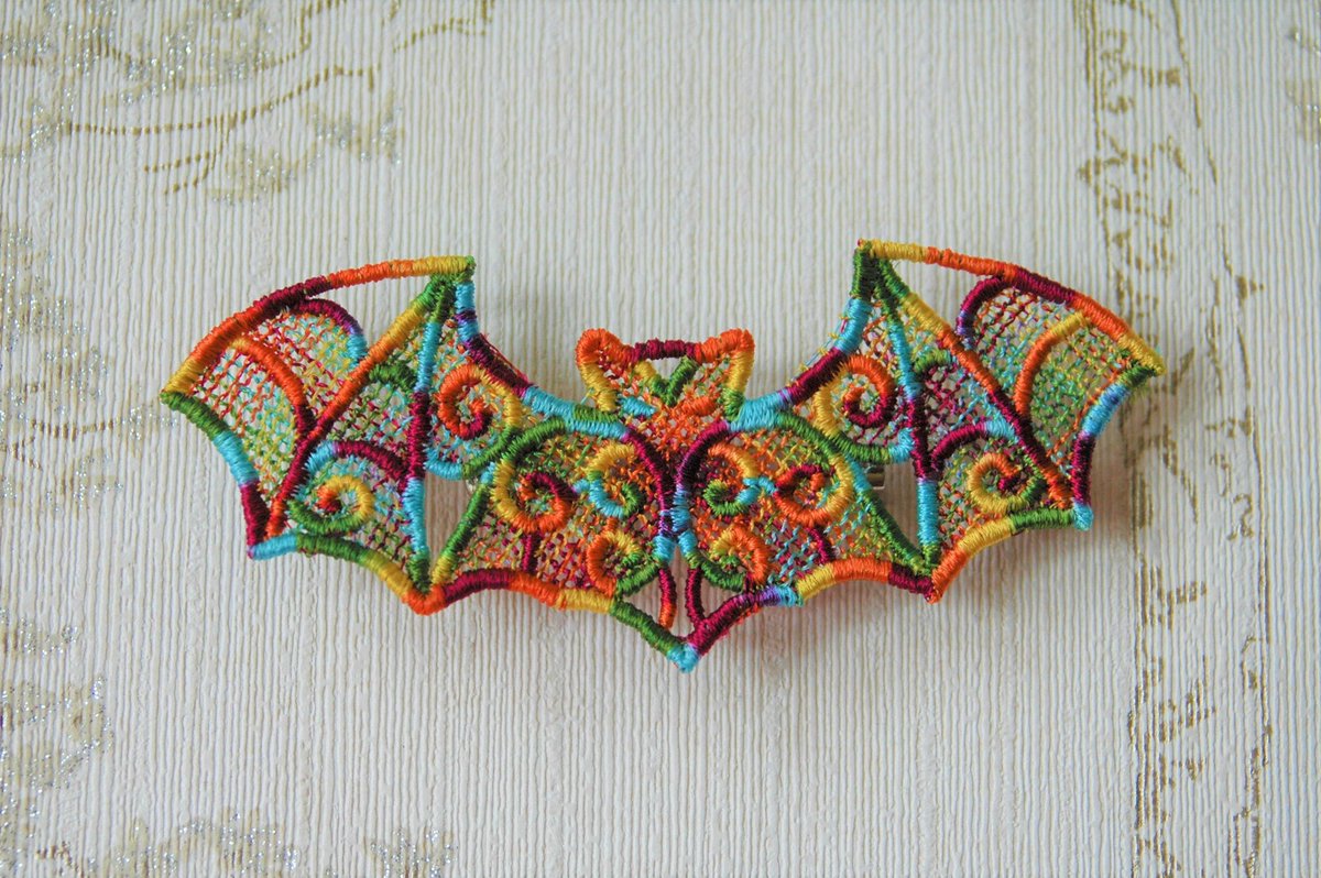thecuriohamster's tweet photo. Thanks for the kind words! β
β
β
β
β
"These got here (US) earlier than predicted! They are so beautiful and I'll wear them year-round!" Krista S. #angelscave #etsy #rainbow #lgbtq #pride #lacework #embroidery https://t.co/wqDheA7MeR https://t.co/OKjCmUYi5T